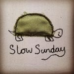 Machine embroidery - turtle
