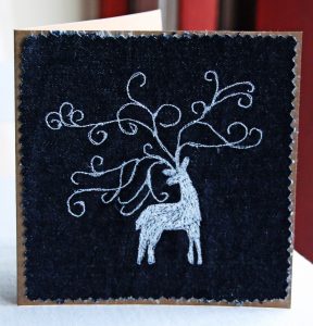 Read more about the article Recording a card design – the stag card