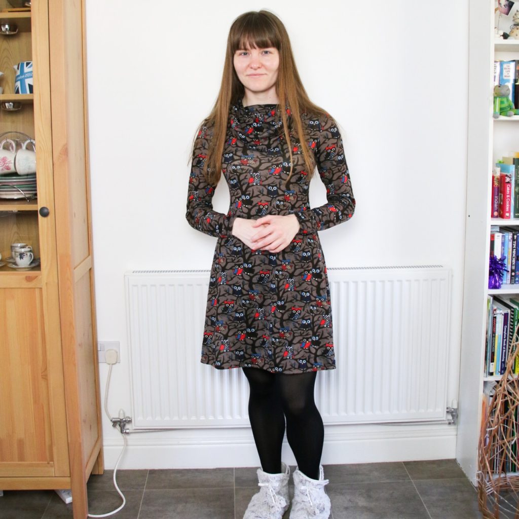 Pattern Review: TATB Freya Cowl Neck Dress - Clobber Creations