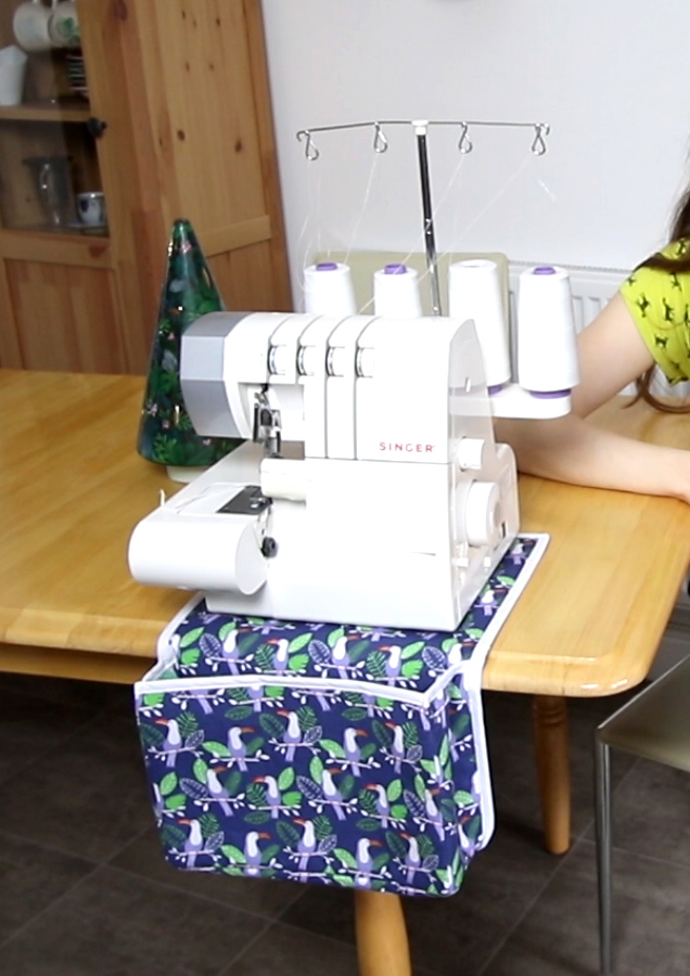 Pattern Review So Sew Easy Serger Scrap Catcher Clobber Creations
